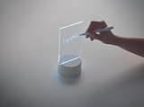 Memoboard mit LED-Beleuchtung Truina