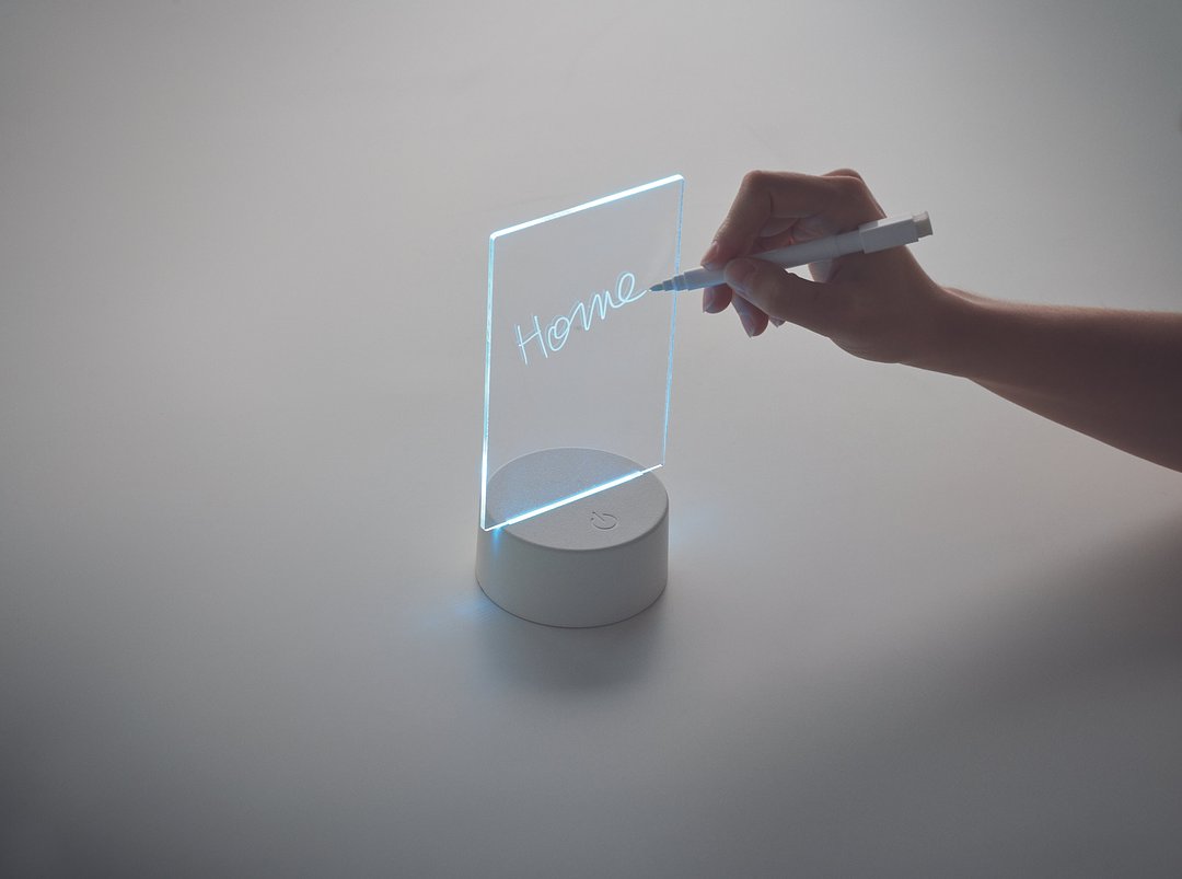 Memoboard mit LED-Beleuchtung Truina