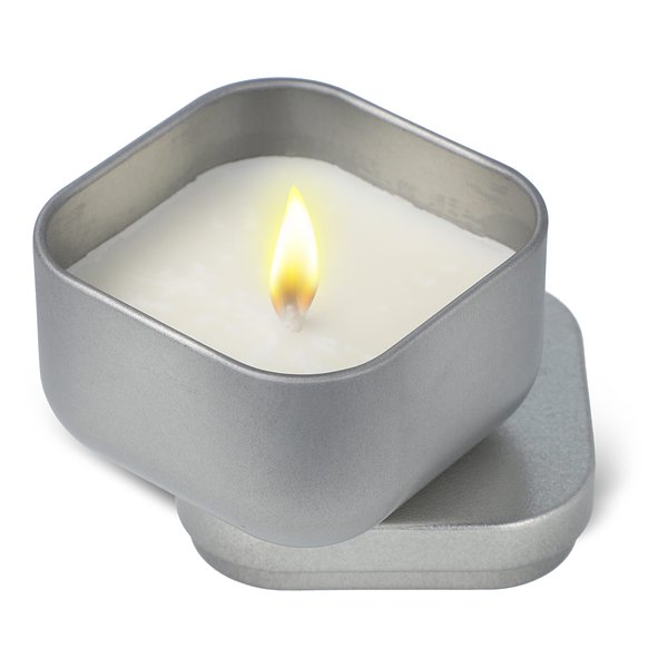 Ananda Duftkerze auf pflanzlicher Basis in recycelter Dose Rudico