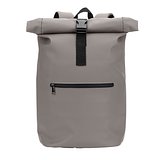 Roll-Top-Rucksack aus PU mit Laptopfach, 16“ Giamiriona