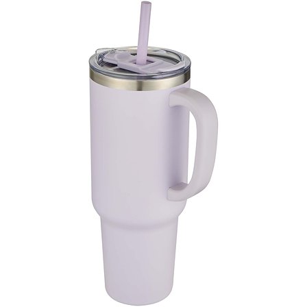 1200 ml doppelwandiger RCS-zertifizierter Kupfer-Vakuum Isolierbecher mit Strohhalm - Menele