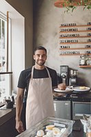 Küchenschürze recy. Baumwolle Jürgaun