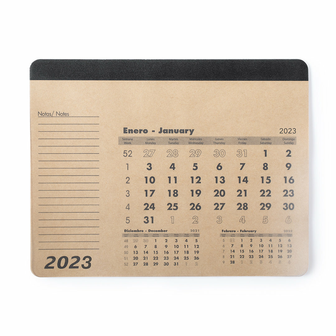 Mauspad Kalender Idlen