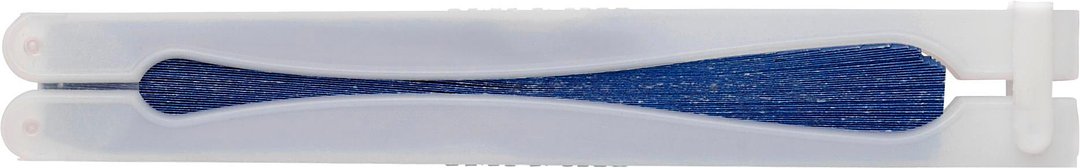 Handfächer Buonna | Papier | Weisser Griff