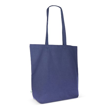Einkaufstasche Bio-Baumwolle farbig lang 270g/m² 42x12x43 cm Marjaspat