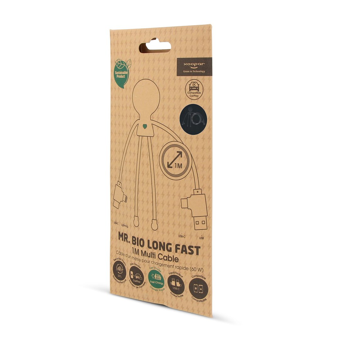 Mr. Bio Long Power Delivery Cable with data transfer Gierdich