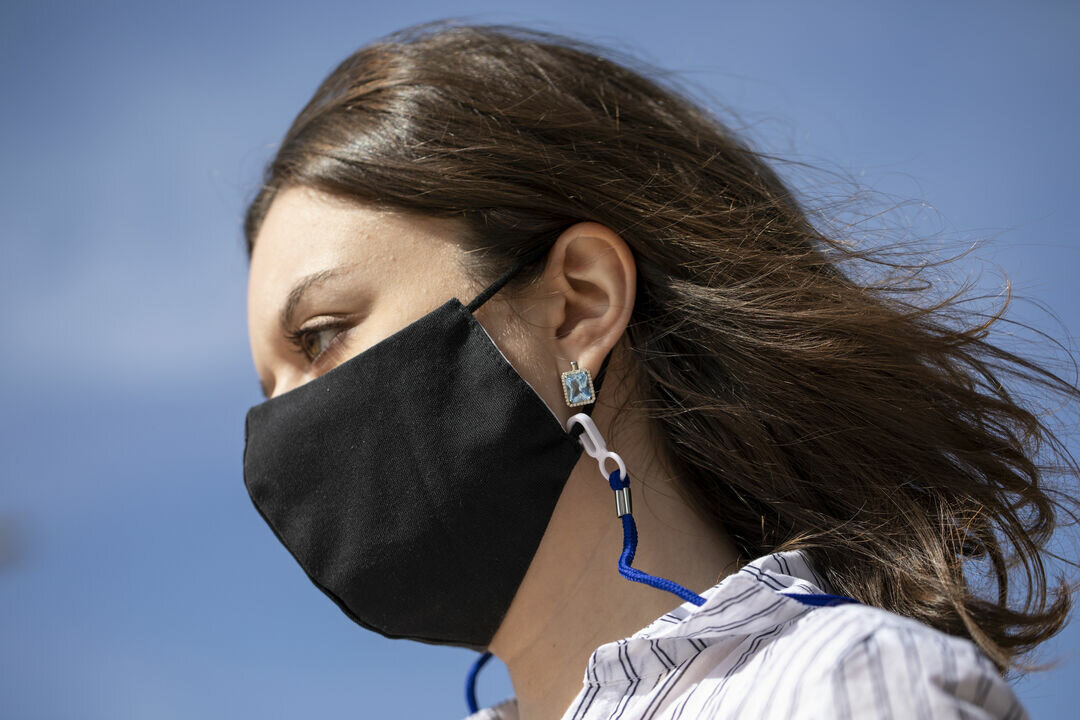 Halterung für Maske Schlüsselband Idfix