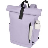 15,6" GRS RPET Roll-Top Rucksack 18 L - Maschtian