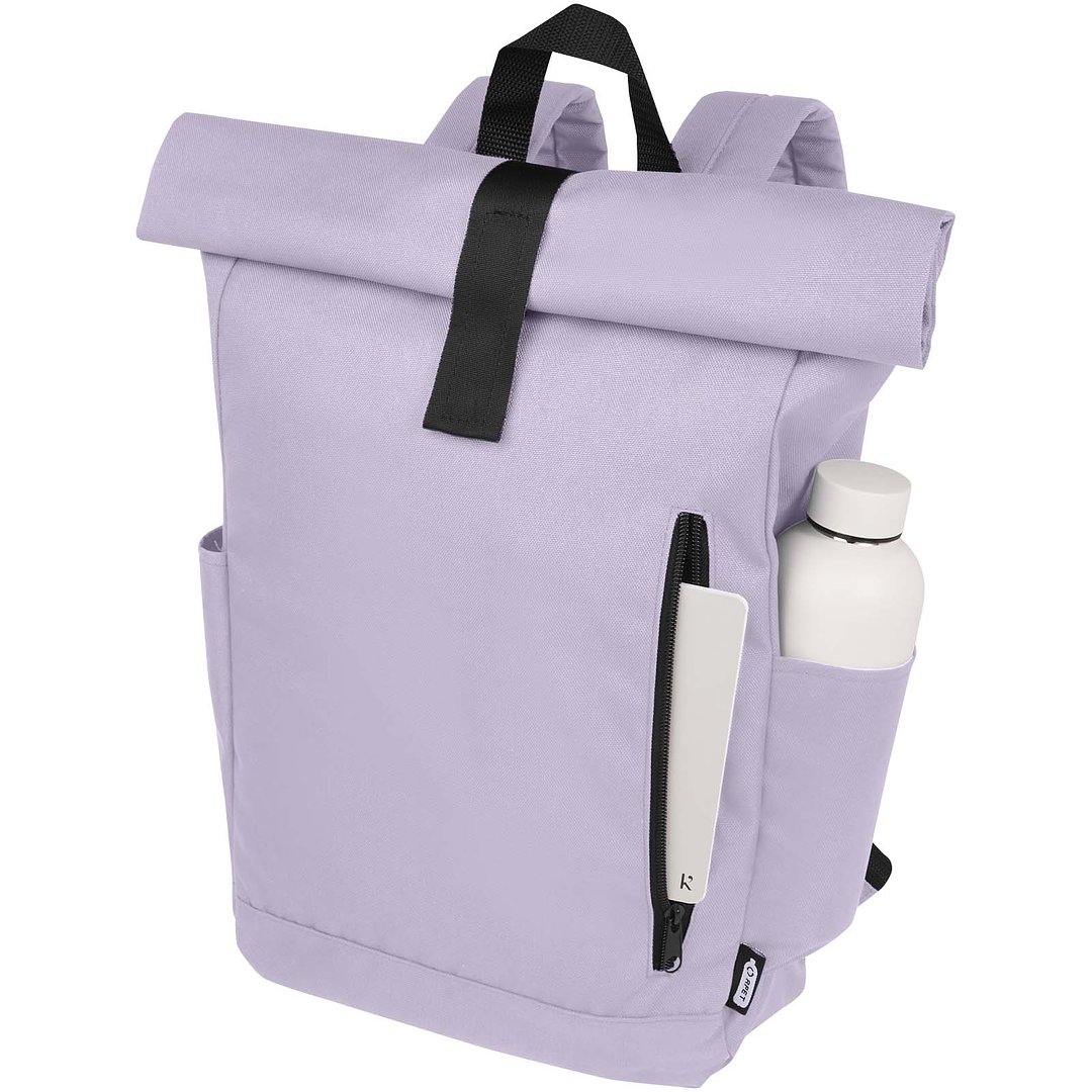 15,6" GRS RPET Roll-Top Rucksack 18 L - Maschtian