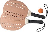 Tennisset aus Rosenholz Luri