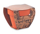 Terracotta-Topf Mohnblume Nelyll