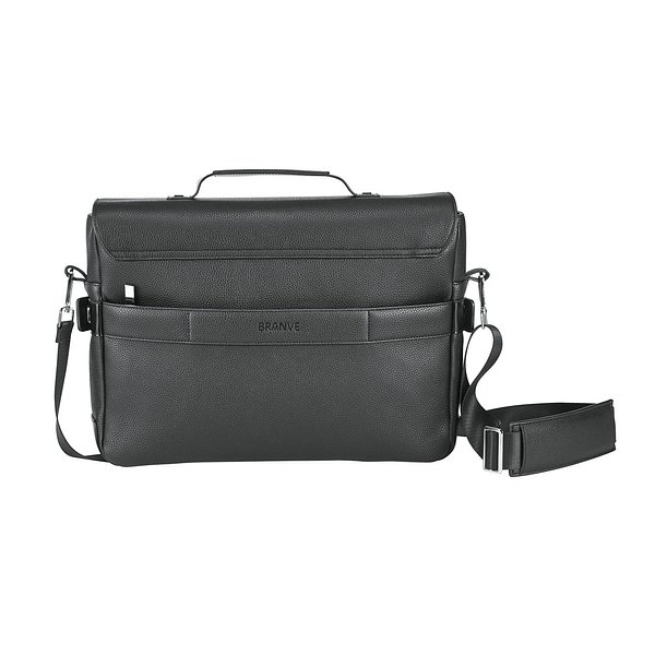 Executive Aktentasche aus Poly-Leder für 14" Laptop Aluona
