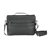 Executive Aktentasche aus Poly-Leder für 14" Laptop Aluona