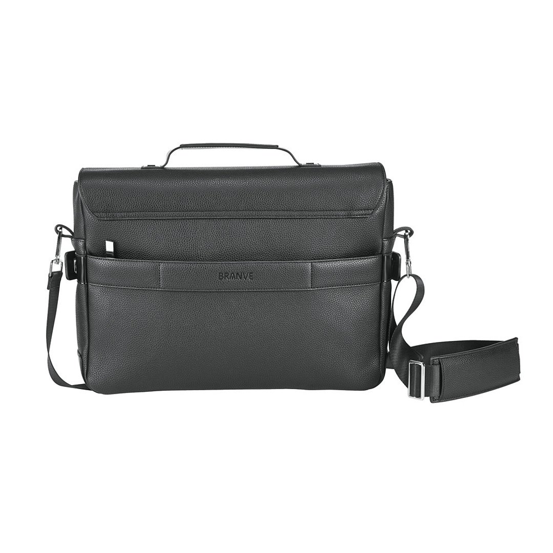 Executive Aktentasche aus Poly-Leder für 14" Laptop Aluona