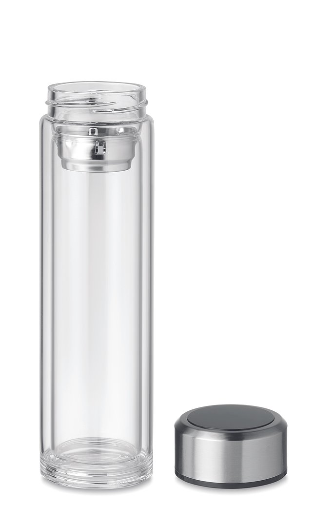 Flasche 390ml mit LED Anzeige Helvezian