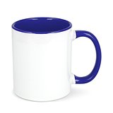 Oslo Sublimationsbecher farbig innen & Griff 300ml Oleyca