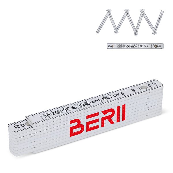 Kalibrierter faltbarer Zollstock 1m Ongiulf