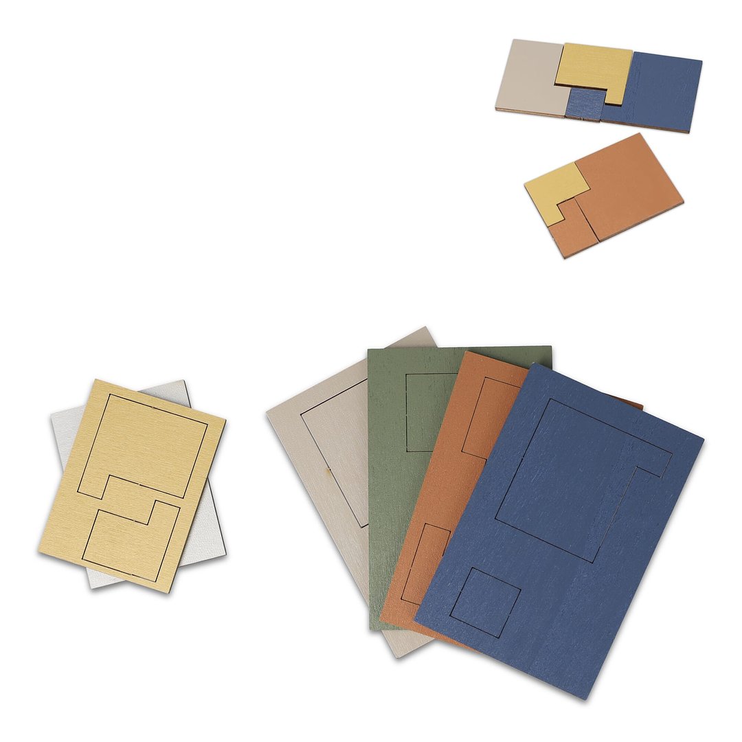 Holz Streichholzschachtel think iq puzzle Rudicoren