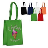 R-PET Tragetasche aus laminiertem Non Woven 24 x 11 x 30cm 105g/m² Vrenan