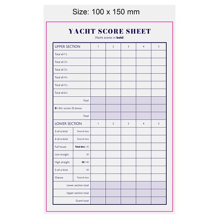 InSide Out Riesen-Würfelspiel aus Holz Chasca