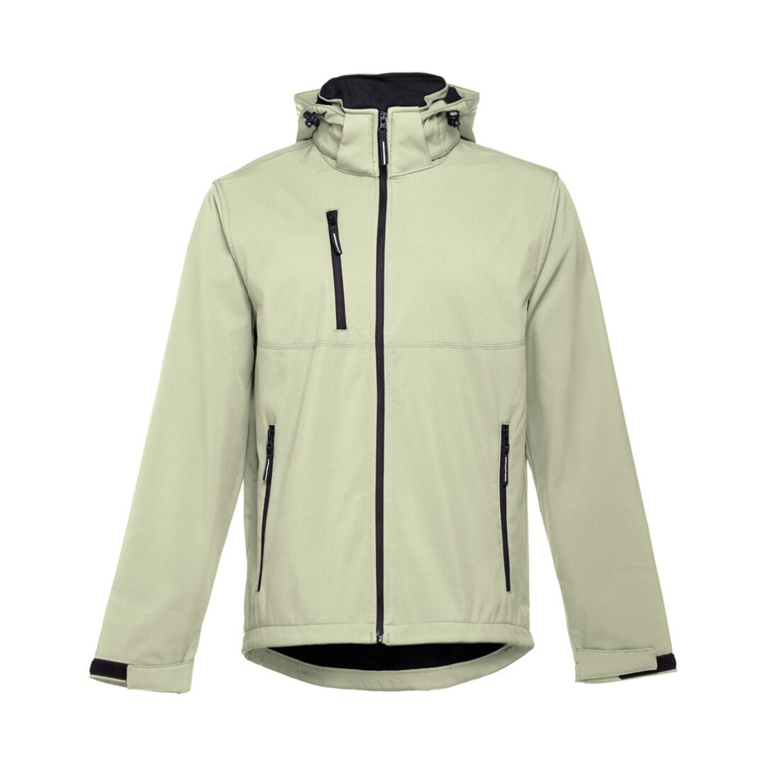 Herren SoftShell, mit abnehmbarer Kapuze Minatin
