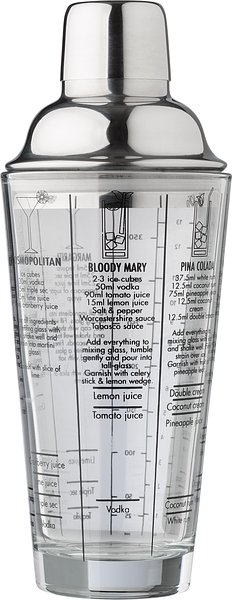 Glas-Cocktailshaker (400 ml) Mirina