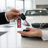 Metallschlüsselanhänger Lüzzatz