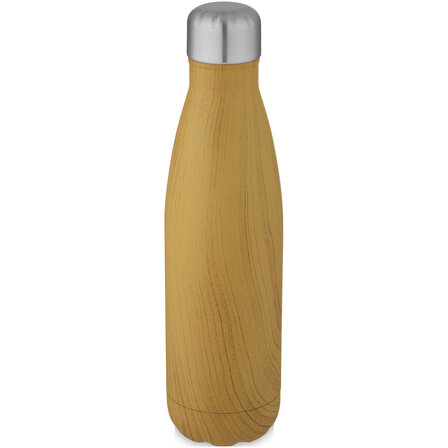 500 ml Kupfer-Vakuum Isolierflasche in Holzoptik - Dorinana