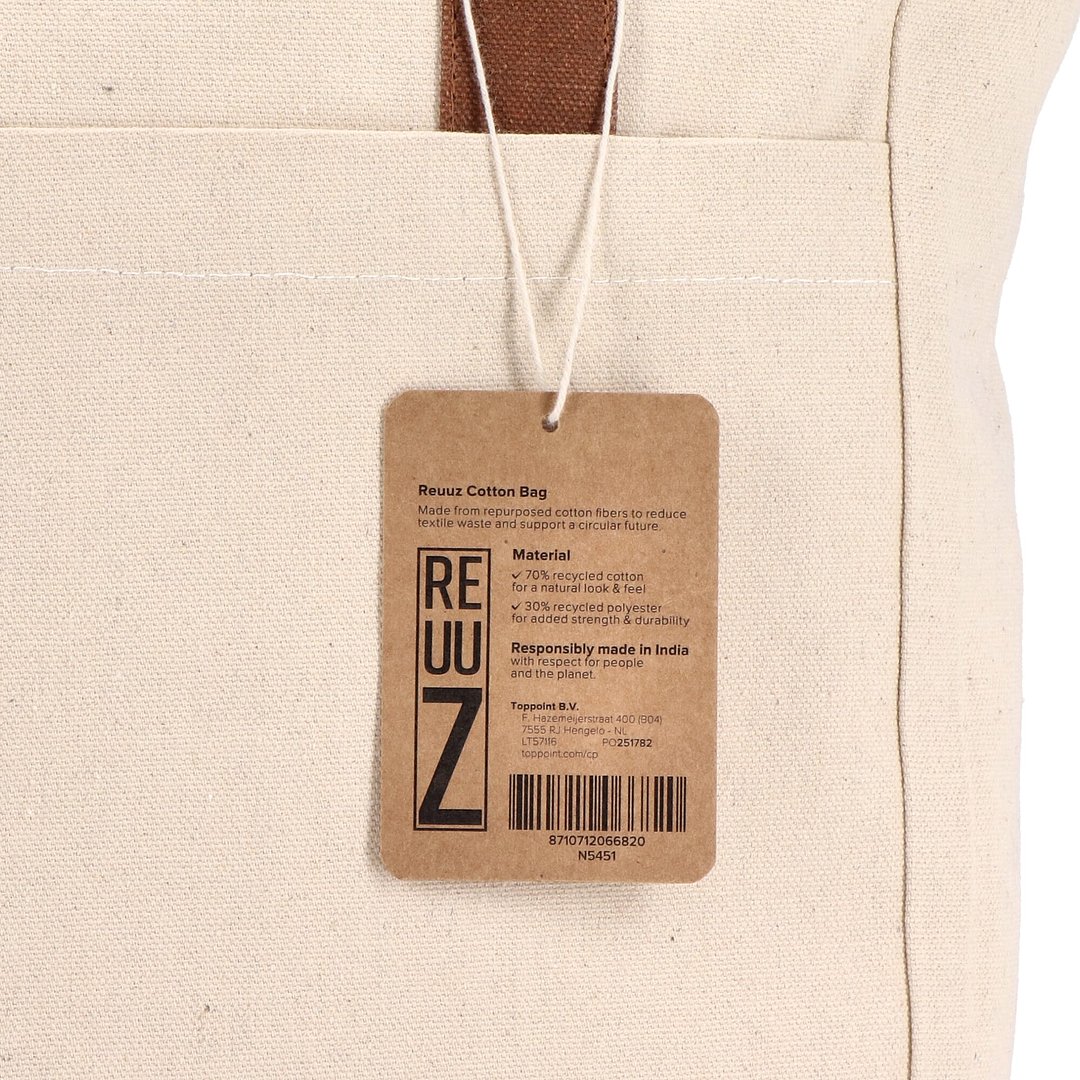 Reuuz Canvas Tragetasche 33 x 42 x 10 cm Giafervri
