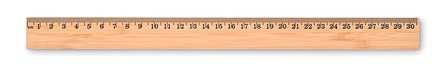 Lineal 30 cm Bambus Chtarja