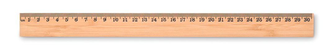 Lineal 30 cm Bambus Chtarja