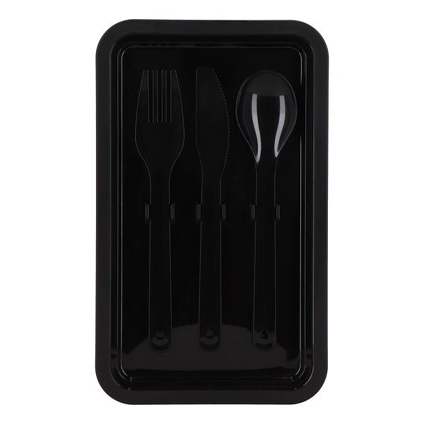 Doppelte Lunchbox mit Besteck Ylanin