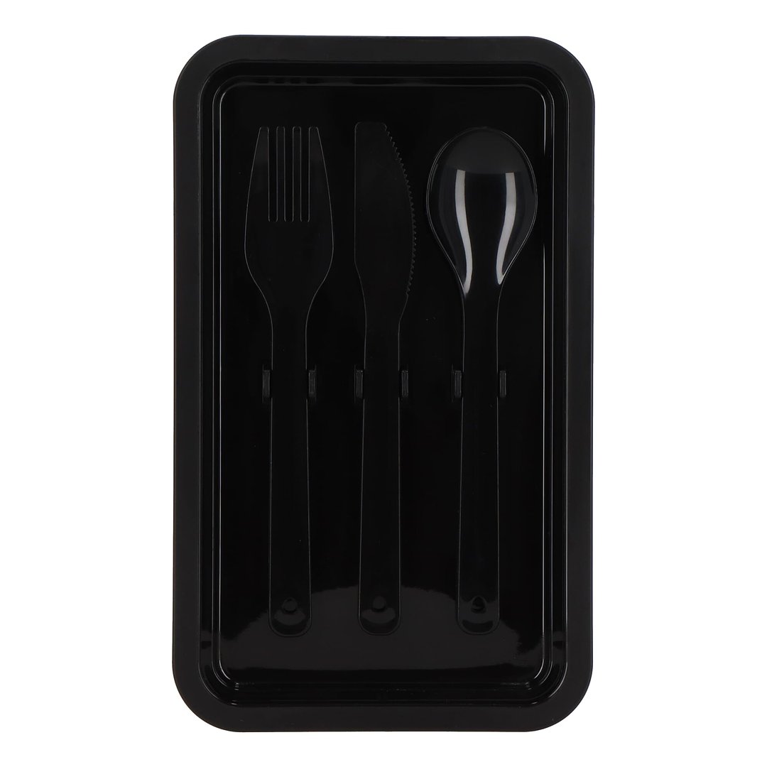 Doppelte Lunchbox mit Besteck Ylanin