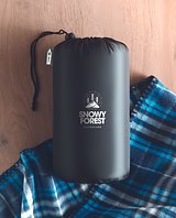 RPET Fleece-Reisedecke Karo Waltia