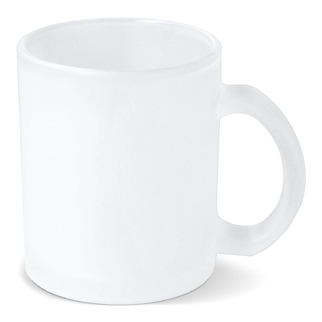 Mallorca Sublimations Becher aus gefrostetem Glas 335ml Sarjas