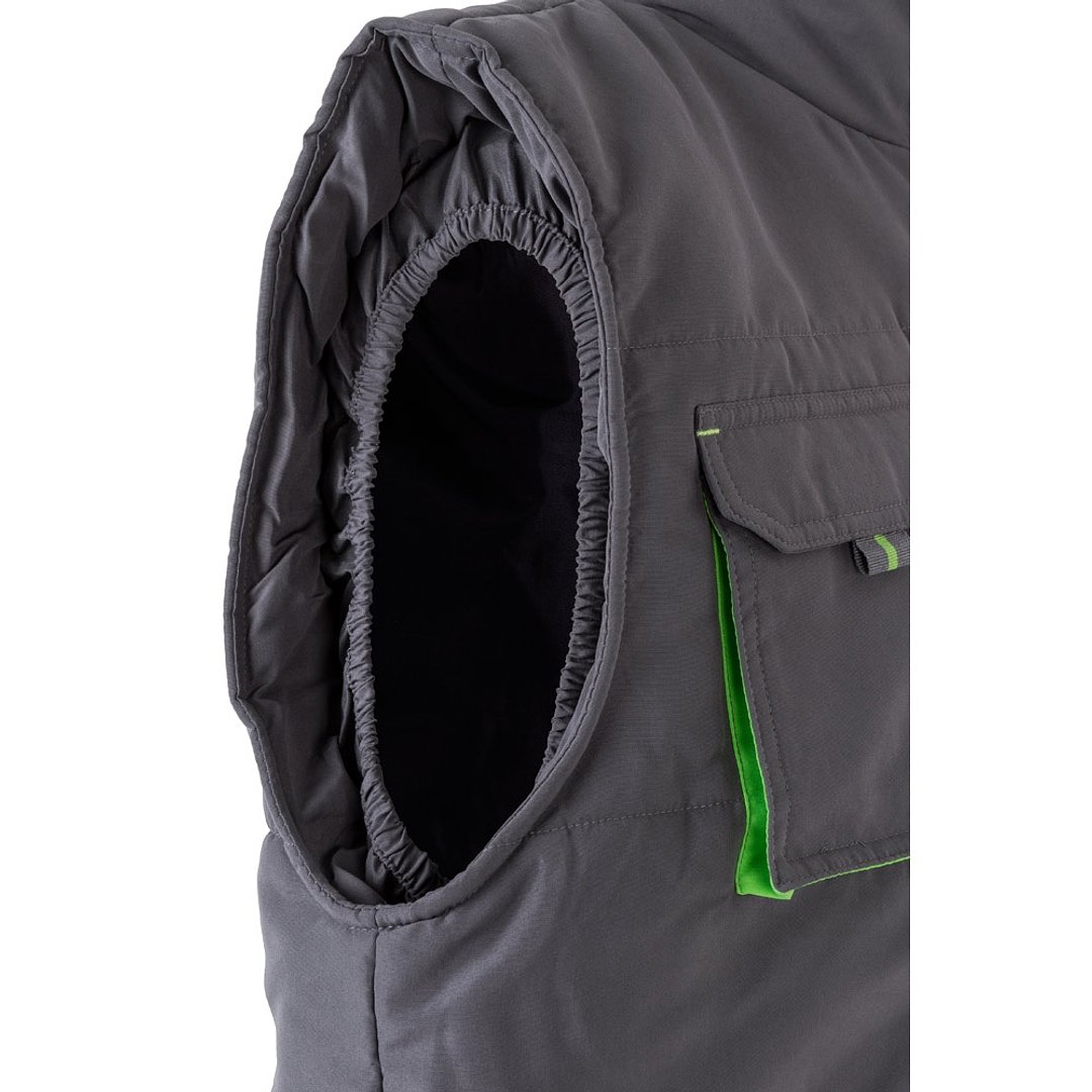 Steppweste, zweifarbig, mit mehreren Taschen (120g/m²), aus Polyester (100%) Aninatrg