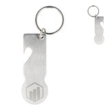 SS Schlüsselanhänger mit Einkaufswagenlöser Emerina