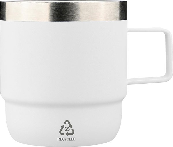 Recycelter Edelstahl-Becher mit doppelter Wand (180 ml) Mengi
