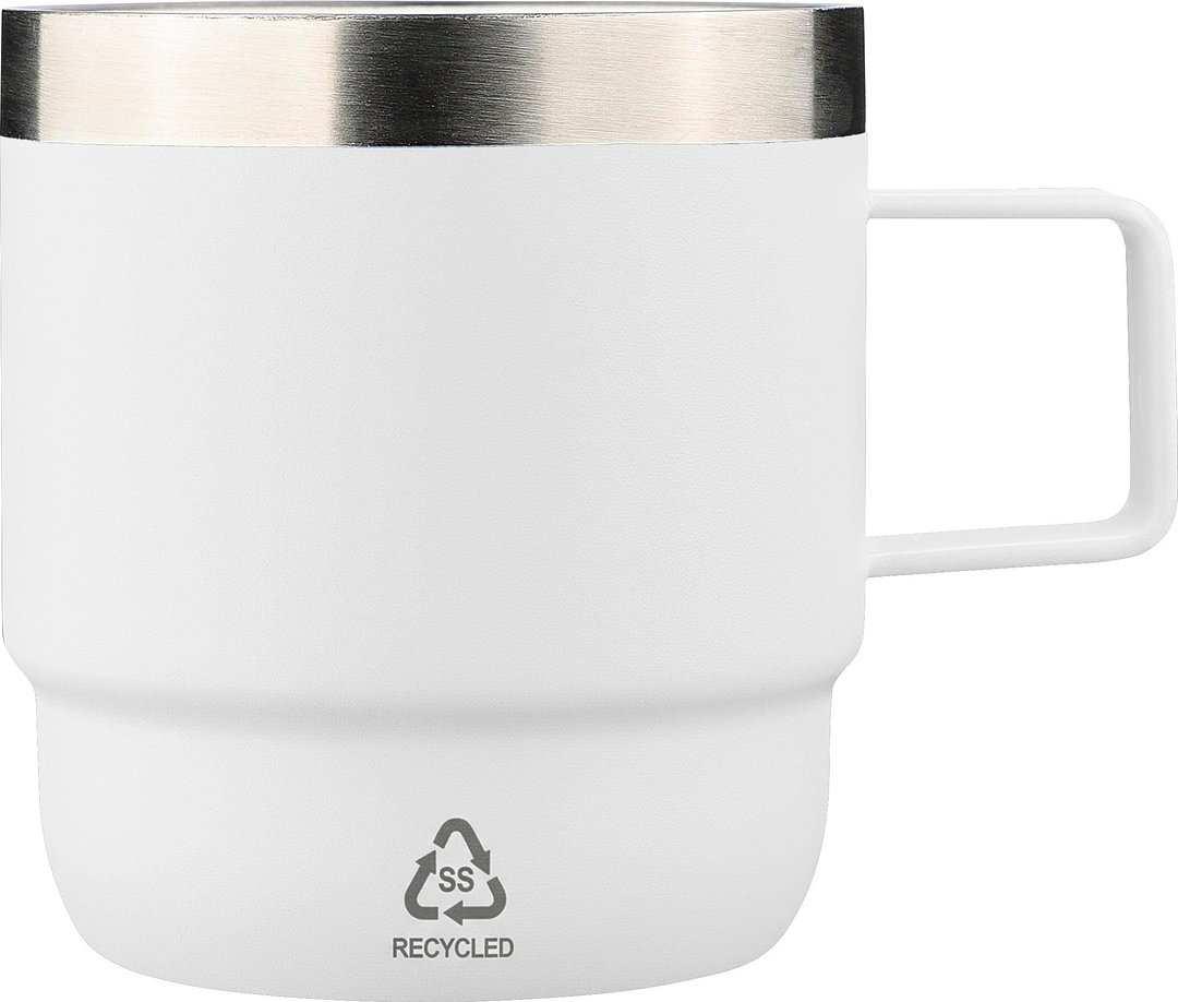 Recycelter Edelstahl-Becher mit doppelter Wand (180 ml) Mengi