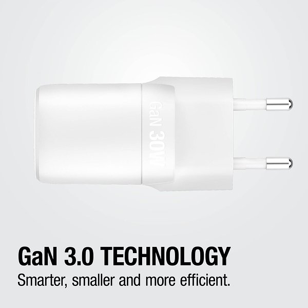 30W Schnellladegerät GaN USB-C &amp; USB-A Chlans