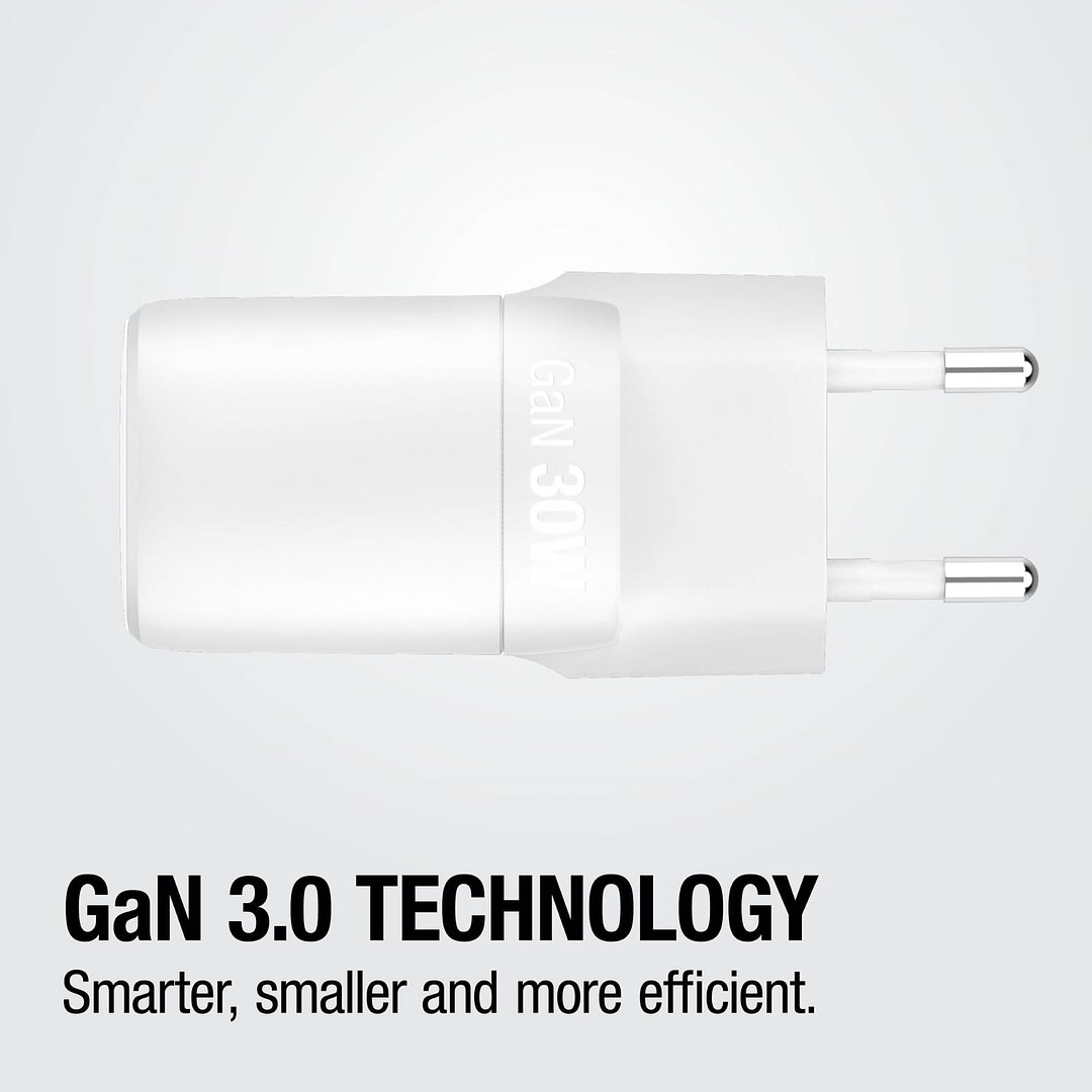 30W Schnellladegerät GaN USB-C &amp; USB-A Chlans
