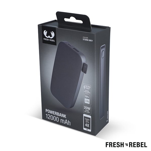 Powerbank 12.000mAh USB-C Ultra Fast Charging 20W Steivat