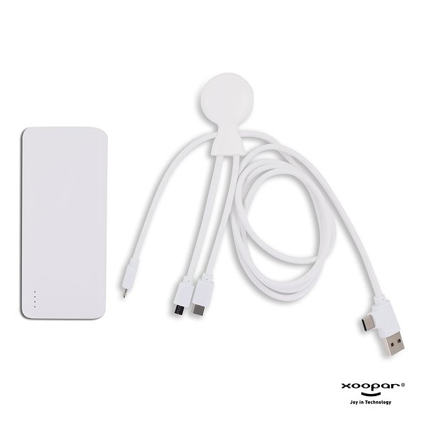 Mr. Bio Powerbank and cable pack 7.000mAh Marll