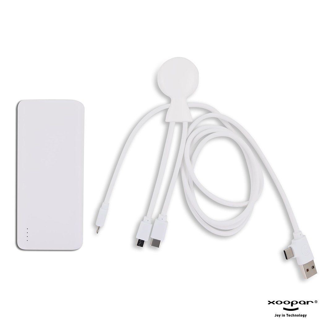 Mr. Bio Powerbank and cable pack 7.000mAh Marll