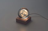 LED-Glaskugel Globus Marler