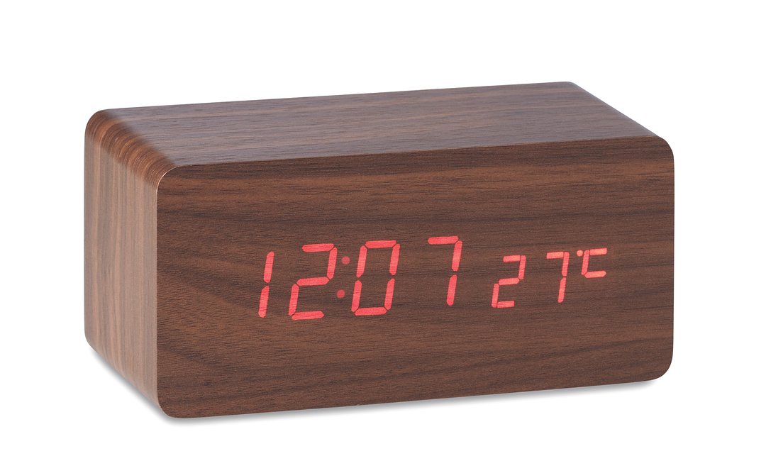 Tischuhr mit Ladestation Gilli