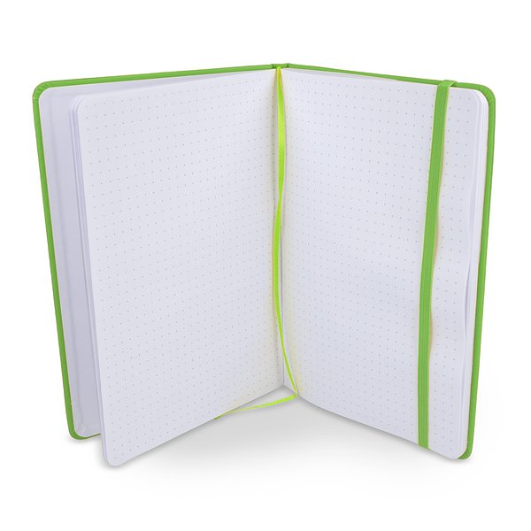 Notizbuch A5 PU mit Rasterpunktseiten Stiafrs