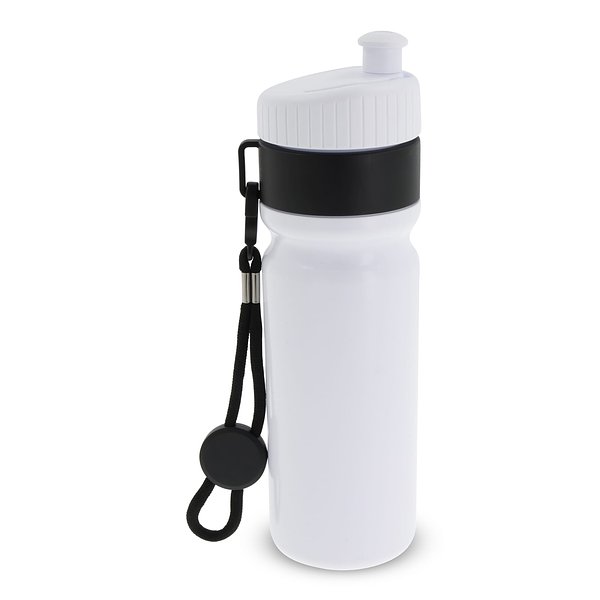 Sportflasche mit Rand und Kordel 750ml Bengi