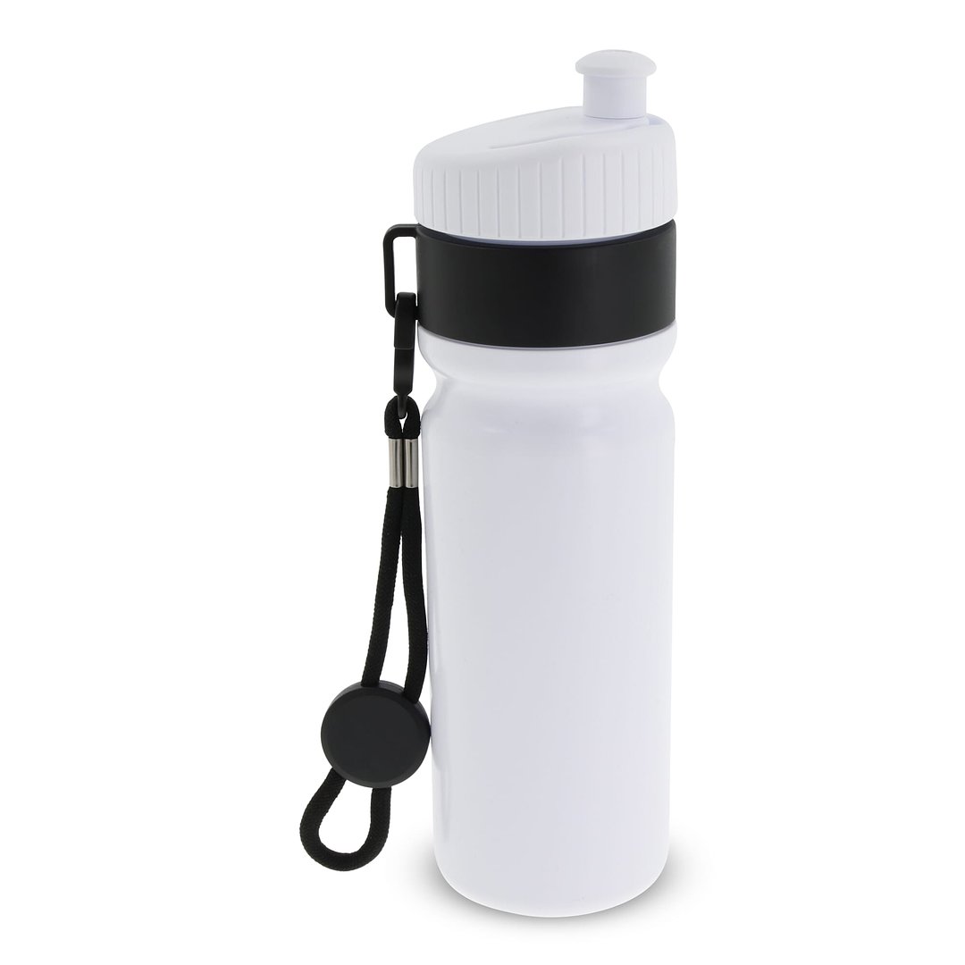 Sportflasche mit Rand und Kordel 750ml Bengi