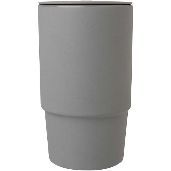450 ml Keramiktasse mit Kunststoffdeckel - Dollien